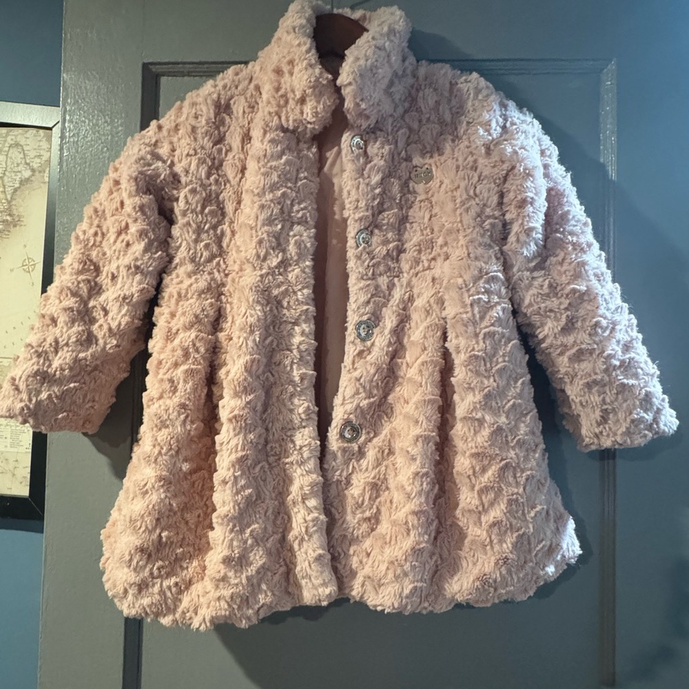 Juicy couture Pink Textured Coat